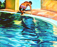 Nana swimming 2001